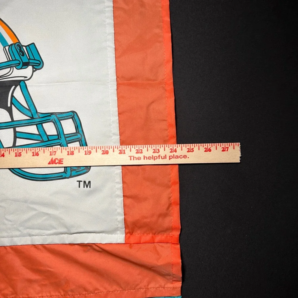 Vintage Miami Dolphins Flag Colors International 37x24